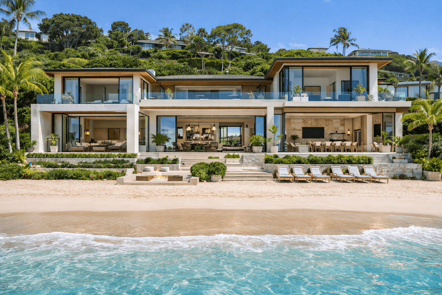 Rental property during the day